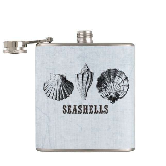 Flasques Coquillages vintages (Ouvert)