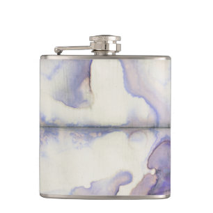 Flasques Couleur d'aquarelle Violet Free Expression