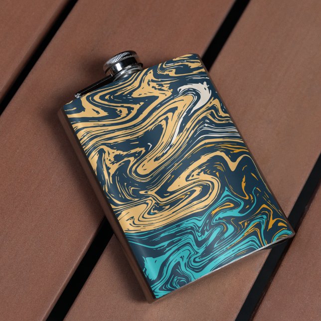 Flasques Couleur de carreaux de marbre (flask)