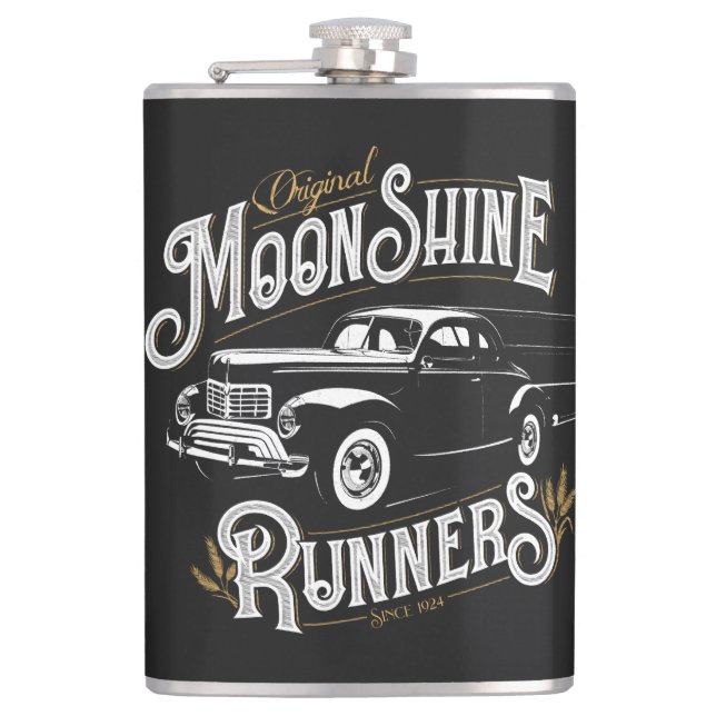 Flasques Coureur de Moonshine (Devant)