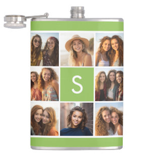 Flasques Créez Votre Propre Collage Instagram Monogramme Pe