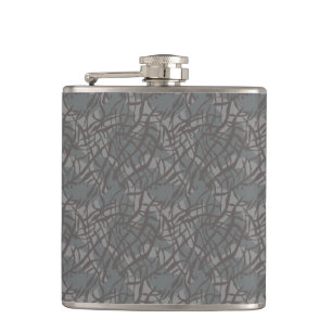 Flasques cuir d'éléphant motif
