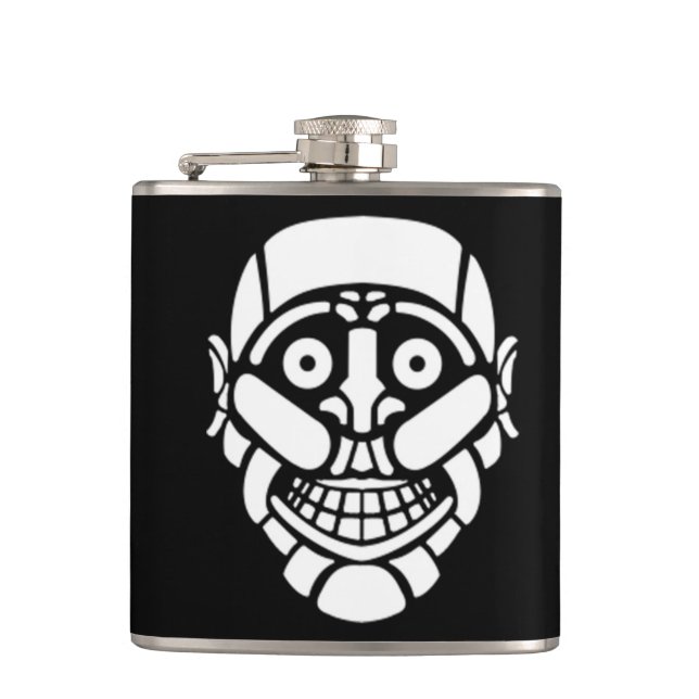 Flasques Cybersmily logo Cyberpunk flask (Devant)