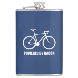 Flasques Cyclisme Alimenté Par Bacon