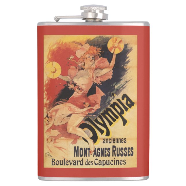 Flasques Cymbales se brisantes de fille de boîte de nuit (Devant)