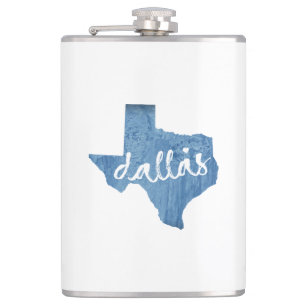 Flasques Dallas, Texas Wood Grain