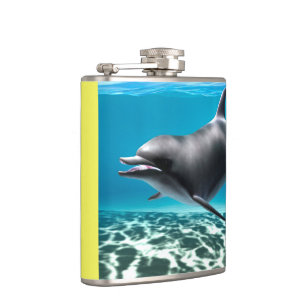 Flasques Dauphin souriant