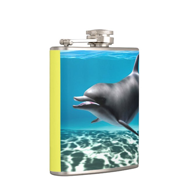 Flasques Dauphin souriant (Droite)