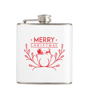Flasques Design de Noël avec rennes
