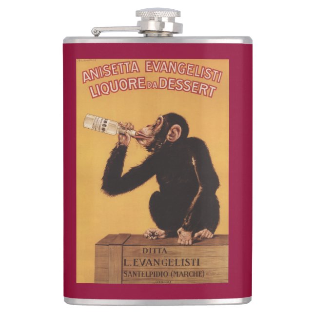 Flasques Dessert d'Anisetta Evangelisti Liquore DA (Devant)