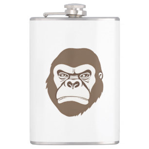 Flasques Dessin de dessin de Gorilla
