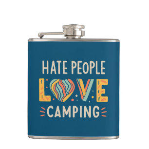 Flasques Déteste les gens, aime camper