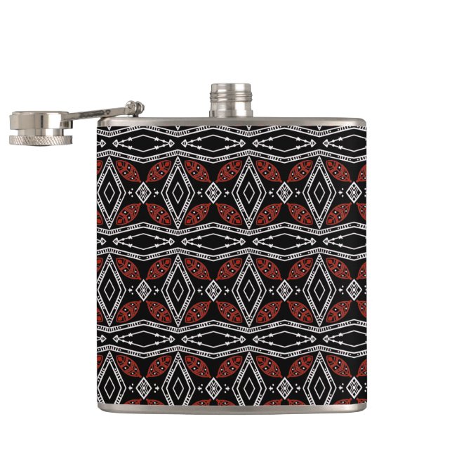 Flasques Diamant tribal (Ouvert)