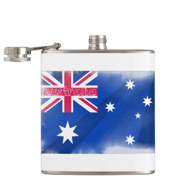 Flasques Drapeau australien (Ouvert)