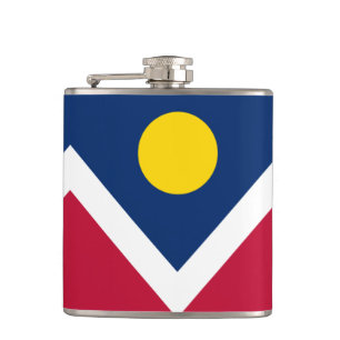 Flasques Drapeau de Denver, Colorado
