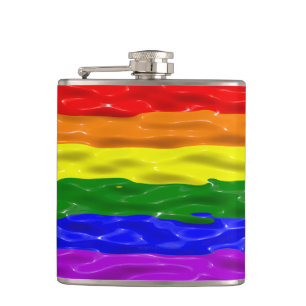 Flasques Drapeau de fierté de SlipperyJoe's vernis liquide 