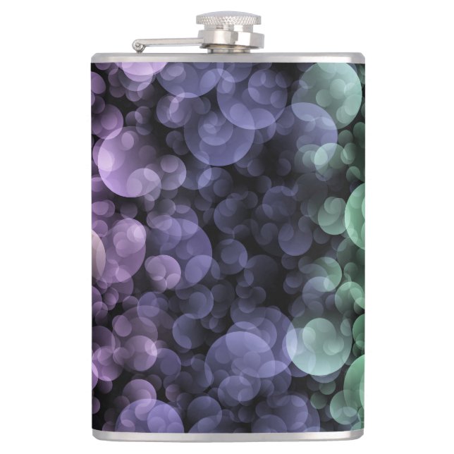 Flasques Drapeau de fierté Uingender Boho Groovy Bulles Écl (Devant)