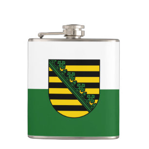 Flasques Drapeau de la poche de hanche de Saxe
