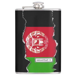 Flasques Drapeau de l'Afghanistan