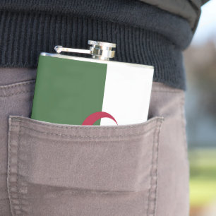 Flasques Drapeau de l'Algérie