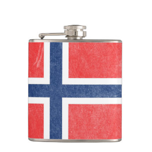 Flasques Drapeau de Norvège