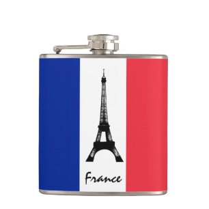 Flasques Drapeau français et Tour Eiffel - France/fans spor
