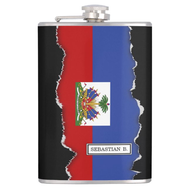 Flasques Drapeau haïtien classique (Devant)