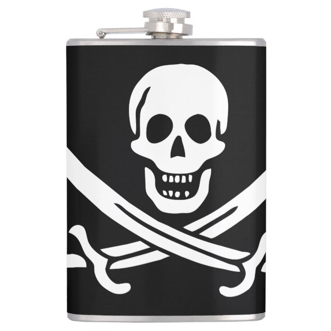 Flasques Drapeau pirate (Devant)
