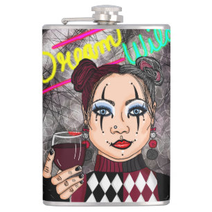 Flasques Dream Wild Goth Girl