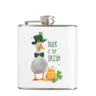 Flasques Duck o' the Irish St. Patricks Day
