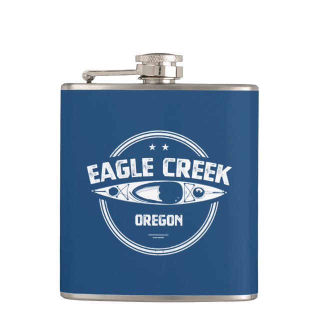 Flasques Eagle Creek Oregon Kayaking (Devant)