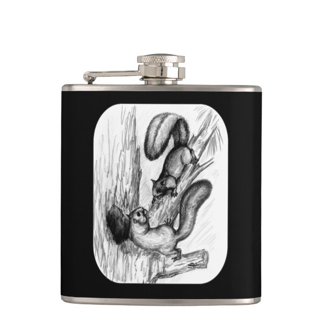 Flasques Écureuil (Devant)