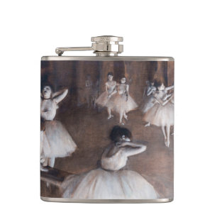 Flasques Edgar Degas - Répétition de ballet sur scène