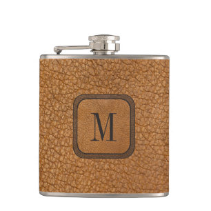 Flasques Élégant Rustique Vintage moderne Monogramme en c