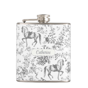 Flasques Elégant Silver Grey Equestria Nom de la toile flor