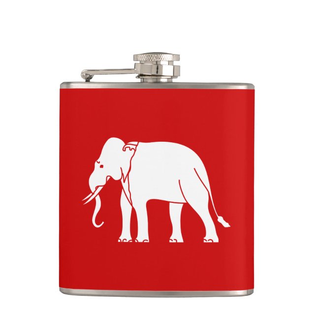 Flasques Éléphant de Siamese (Devant)