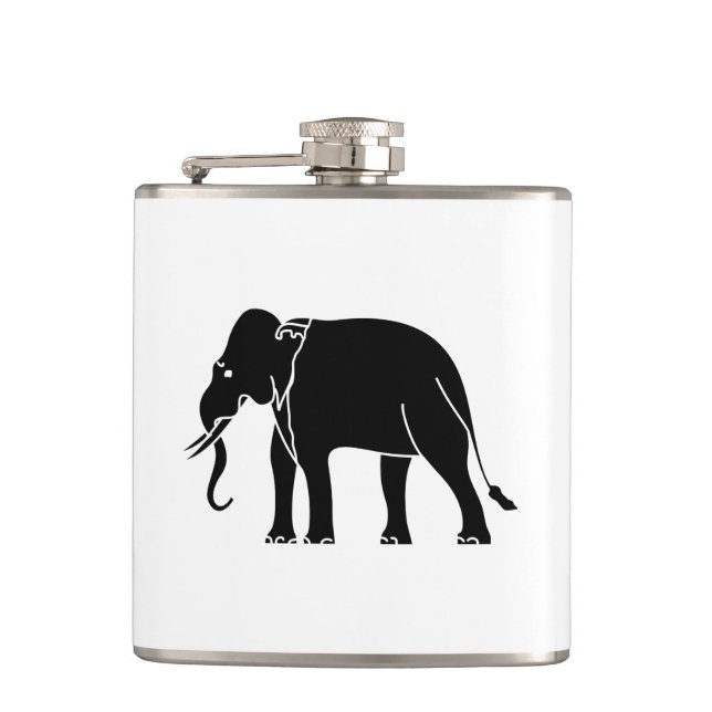 Flasques Éléphant de Siamese (Devant)