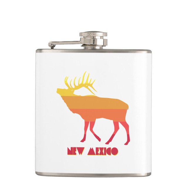 Flasques Elk du Nouveau-Mexique (Devant)
