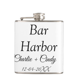 Flasques enterrement de vie de jeune fille à Bar Harbor dem