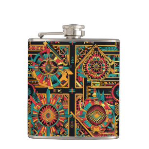 Flasques Enveloppement de la pellicule "Aztec Dream" en Cob