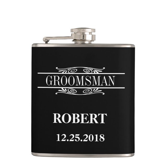 Flasques Épouser de Groomsman (Devant)
