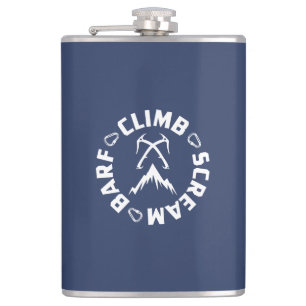 Flasques Escalade De Glace Cri Et Barf