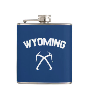 Flasques Escalade de glace dans le Wyoming