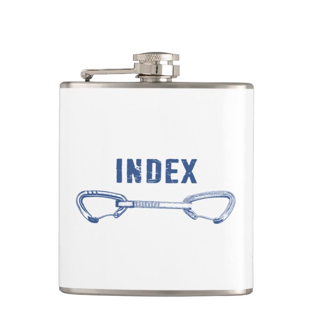 Flasques Escalade d'index Quickdraw (Devant)