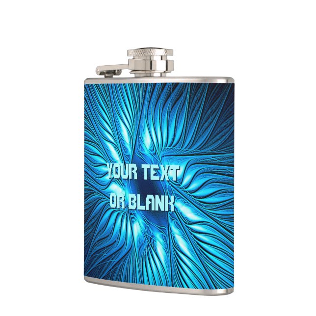 Flasques Étoile bleue sculptée (Gauche)