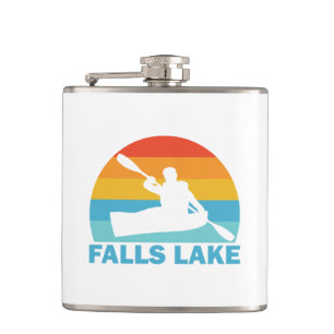 Flasques Falls Lake Caroline du Nord Kayak