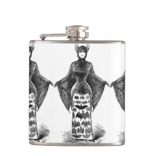 Flasques femme victorienne vintage