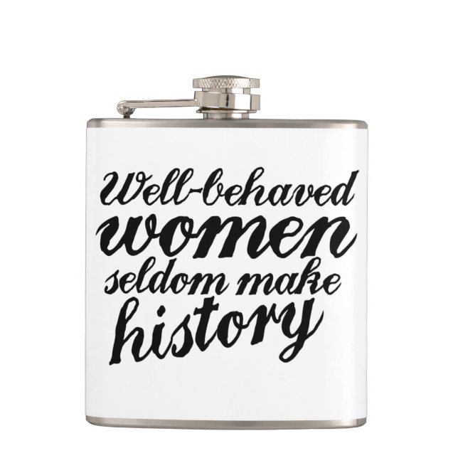 Flasques Femmes bien conduites (Devant)