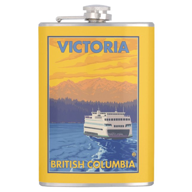 Flasques Ferry et montagnes - Victoria, AVANT JÉSUS CHRIST (Devant)