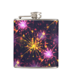 Flasques Festive feux d'artifice des coeurs